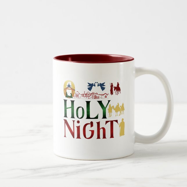 Taza Bicolor Navidades Mug (Derecha)