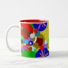 Taza Bicolor Navidades Mug