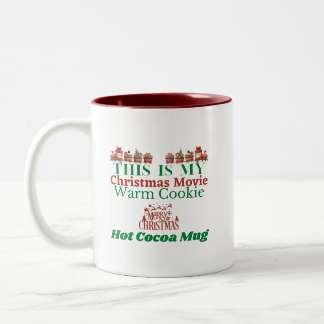 Taza Bicolor Navidades Mug (Izquierda)