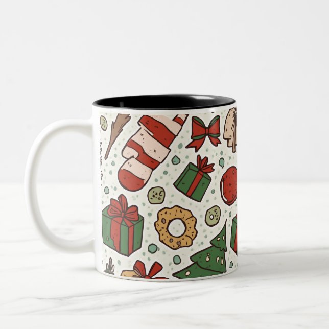 Taza Bicolor Navidades Mug (Izquierda)
