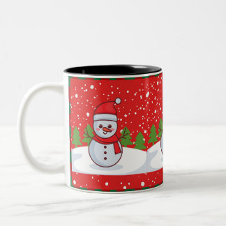 Taza Bicolor Navidades mug