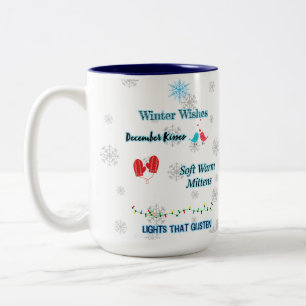 Taza Bicolor Navidades Mug