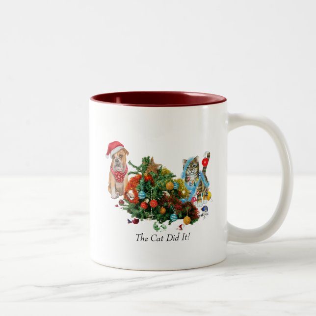 Taza Bicolor Navidades Mug (Derecha)