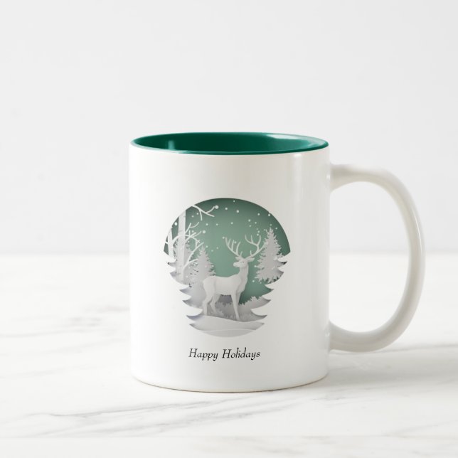 Taza Bicolor Navidades Mug (Derecha)