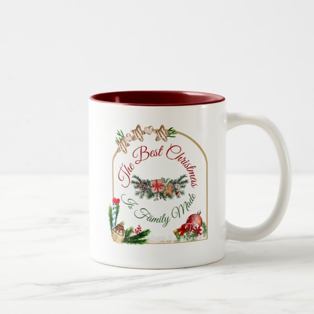 Taza Bicolor Navidades Mug (Derecha)
