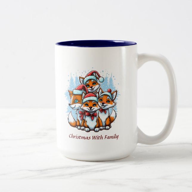 Taza Bicolor Navidades Mug (Derecha)