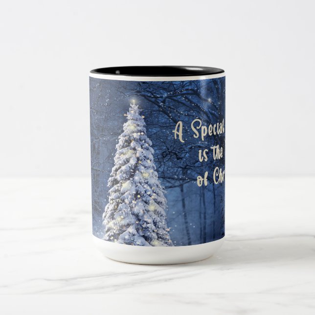 Taza Bicolor Navidades Mug por marido (Centro)