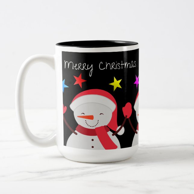Taza Bicolor Navidades mugs (Izquierda)