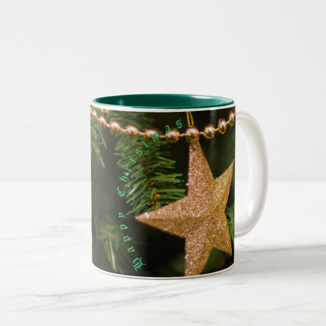 Taza Bicolor Navidades mugs (Anverso derecho)