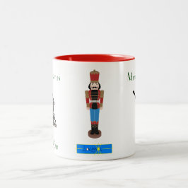 Taza Bicolor Navidades Nutcracker Ballet Mug