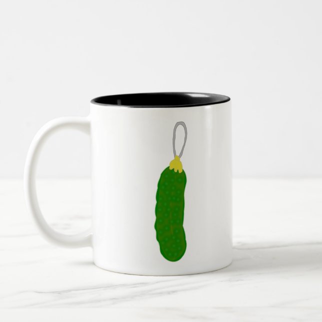 Taza Bicolor Navidades Pickle (Izquierda)