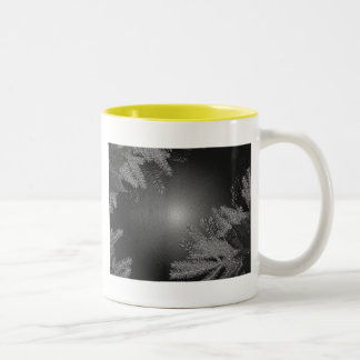 Taza Bicolor Navidades Poinsettia Black Y Gray II