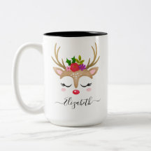 Navidades Reindeer Mug