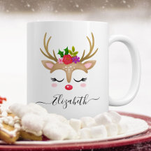Navidades Reindeer Mug