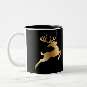 TAZA BICOLOR NAVIDADES REINDEPENDIENTES DE GOLDEN SPARKLING
