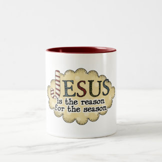 Taza Bicolor Navidades religiosos Mug