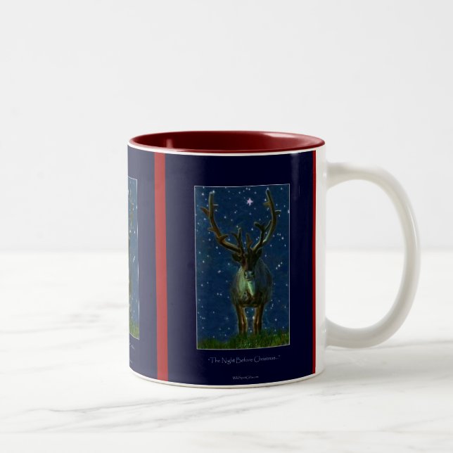 Taza Bicolor Navidades renos (Derecha)