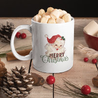 Navidades Tema Vintage Santa Merry Navidad