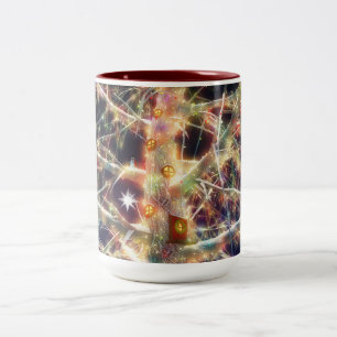 Taza Bicolor Navidades Treehouse Mug