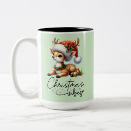 Taza Bicolor Navidades Vibes Two Tone Mug