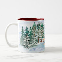 Navidades Village Mug