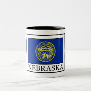 Taza Bicolor Nebraska