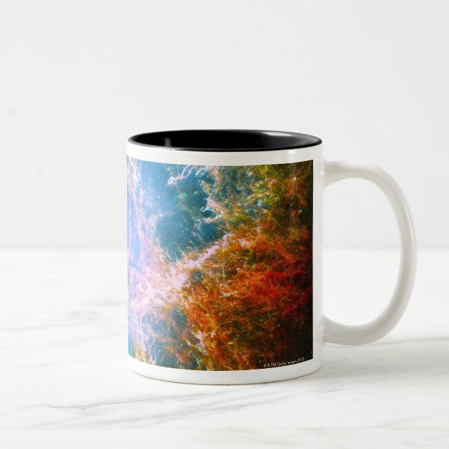 Taza Bicolor Nebulosa de cangrejo (Derecha)