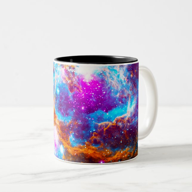 Taza Bicolor Nebulosa de Langostino (Anverso derecho)