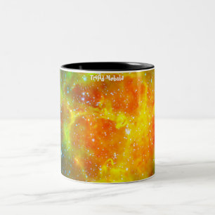 Taza Bicolor Nebulosa Trifida