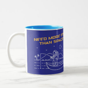 Taza Bicolor Necesita Más Pescado Que El Espacio 2