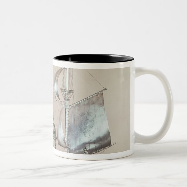 Taza Bicolor Nef de plata (Derecha)