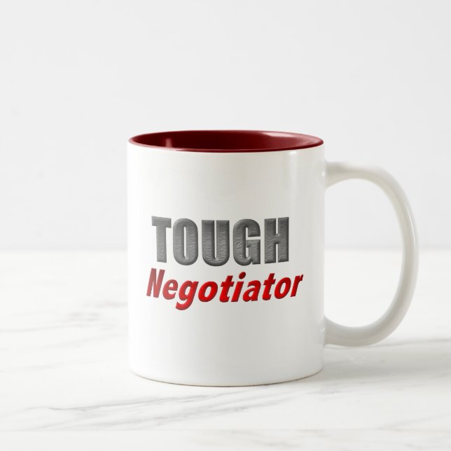 Taza Bicolor Negociador duro (Derecha)