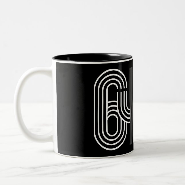 Taza Bicolor Negro 6453 Mug (Izquierda)