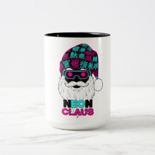 Taza Bicolor Neon Claus