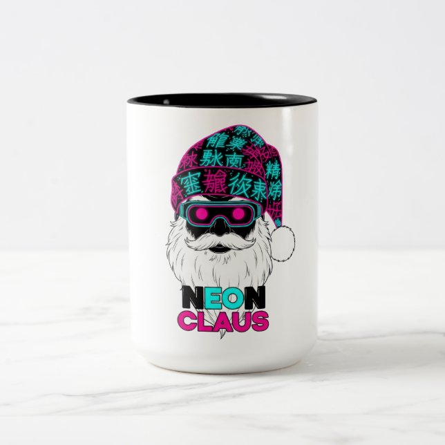 Taza Bicolor Neon Claus (Centro)