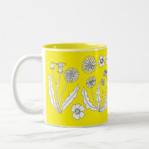 Taza Bicolor Neon Dandelion Mug