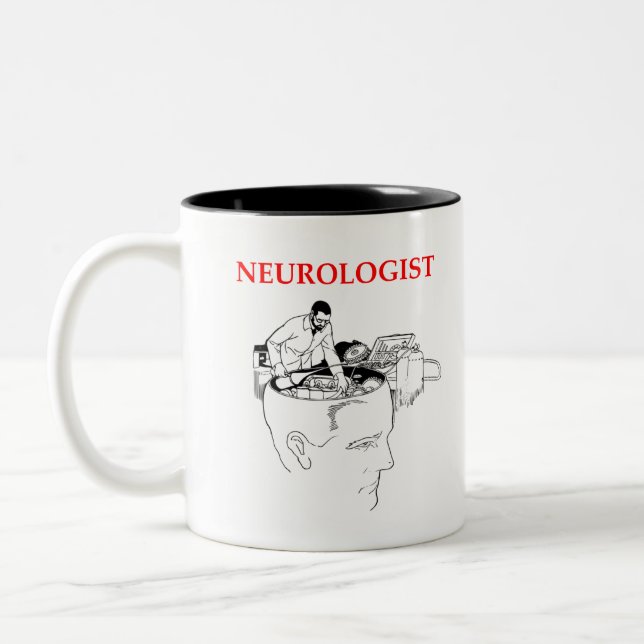 Taza Bicolor Neuroólogo (Izquierda)