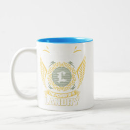 Taza Bicolor Never Underestimate The Power Of A Landry