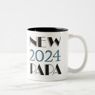 Taza Bicolor New Papa Mug 2024