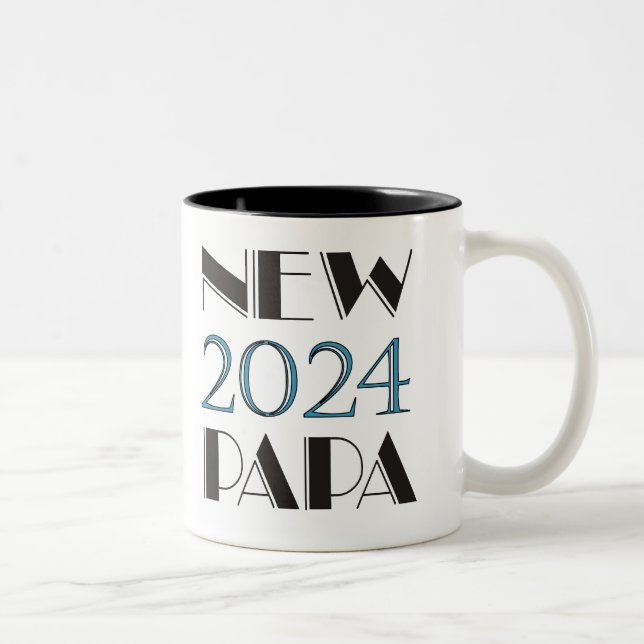 Taza Bicolor New Papa Mug 2024 (Derecha)
