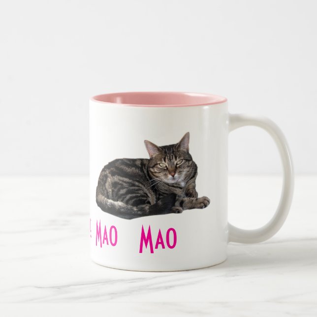 Taza Bicolor Nicolette Le Mao Mao (Derecha)