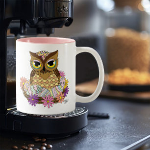 Taza Bicolor Nido de Oveja de Pascua