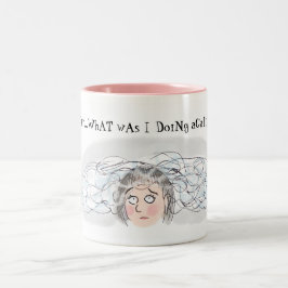 Taza Bicolor Niebla cerebral Menopause Mug