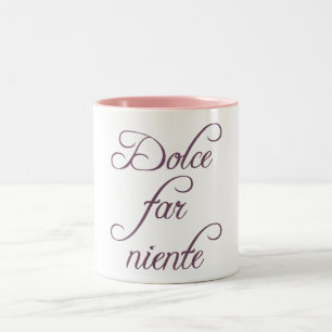 Taza Bicolor Niente lejano de Dolce