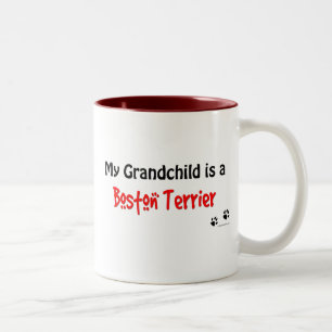 Taza Bicolor Nieto de Boston Terrier