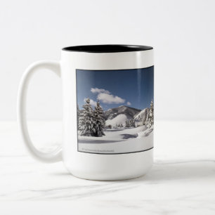 Taza Bicolor Nieve recientemente caida