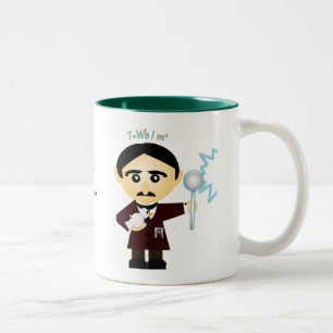 Taza Bicolor Nikola Tesla