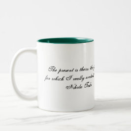 Taza Bicolor Nikola Tesla