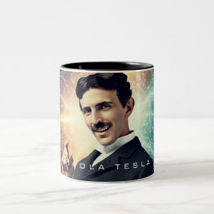 Taza Bicolor Nikola Tesla