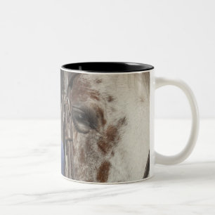 Taza Bicolor Niña con su caballo